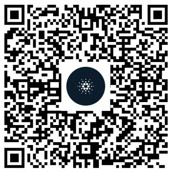 Cardano (ADA) donation QR code