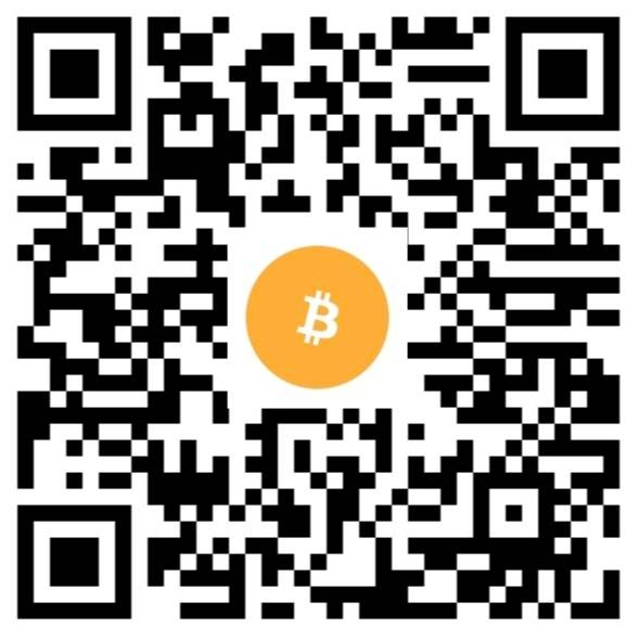 Bitcoin donation QR code